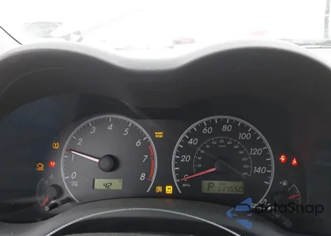 2010 Toyota Corolla из США, поврежденный, VIN 2T1BU4EE0AC365343